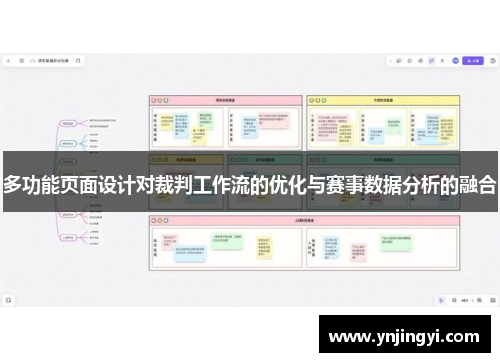 多功能页面设计对裁判工作流的优化与赛事数据分析的融合